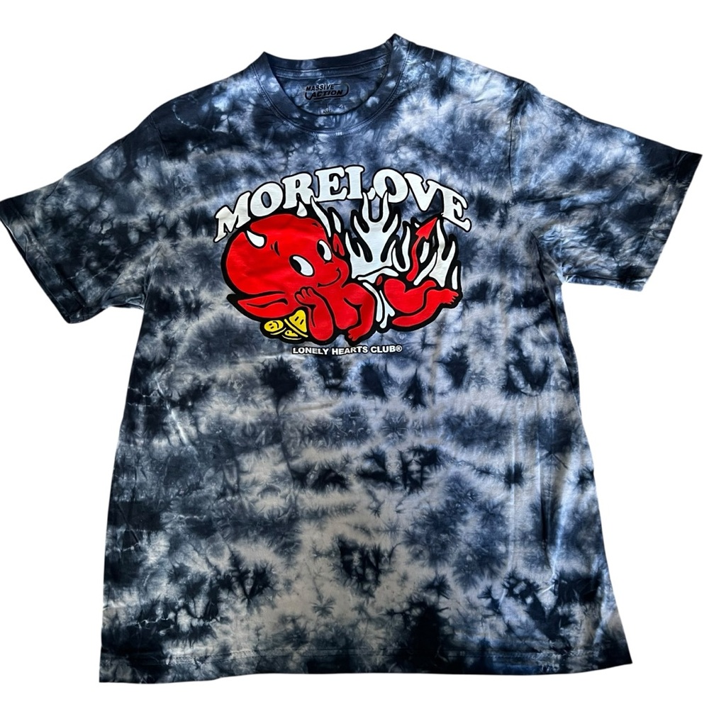 More Love Tie-Dye Short Sleeve Tee